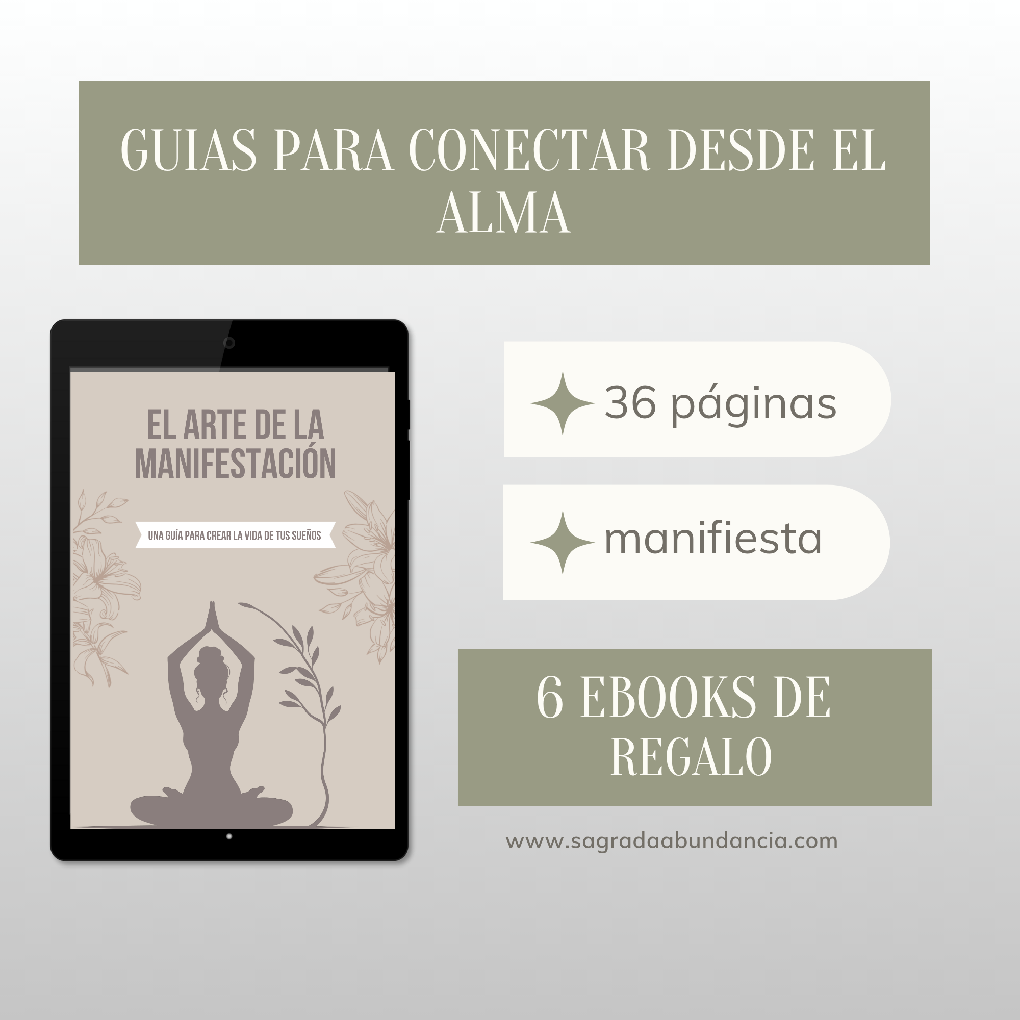 "Sagrada Abundancia Digital" | Ebooks de espiritualidad y manifestación