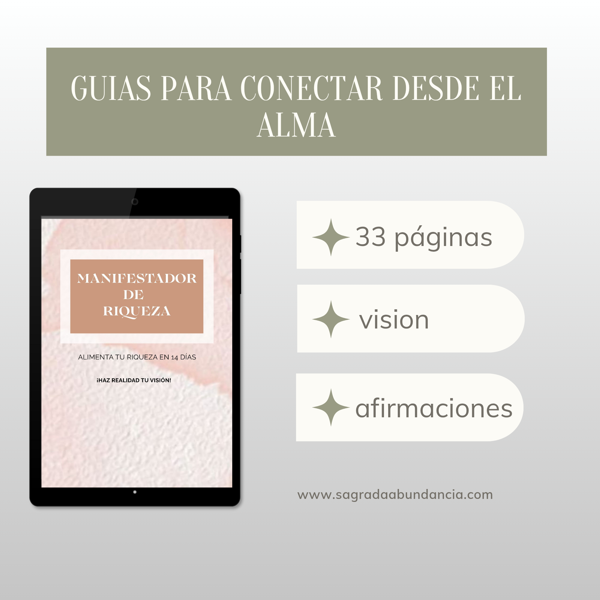 "Sagrada Abundancia Digital" | Ebooks de espiritualidad y manifestación