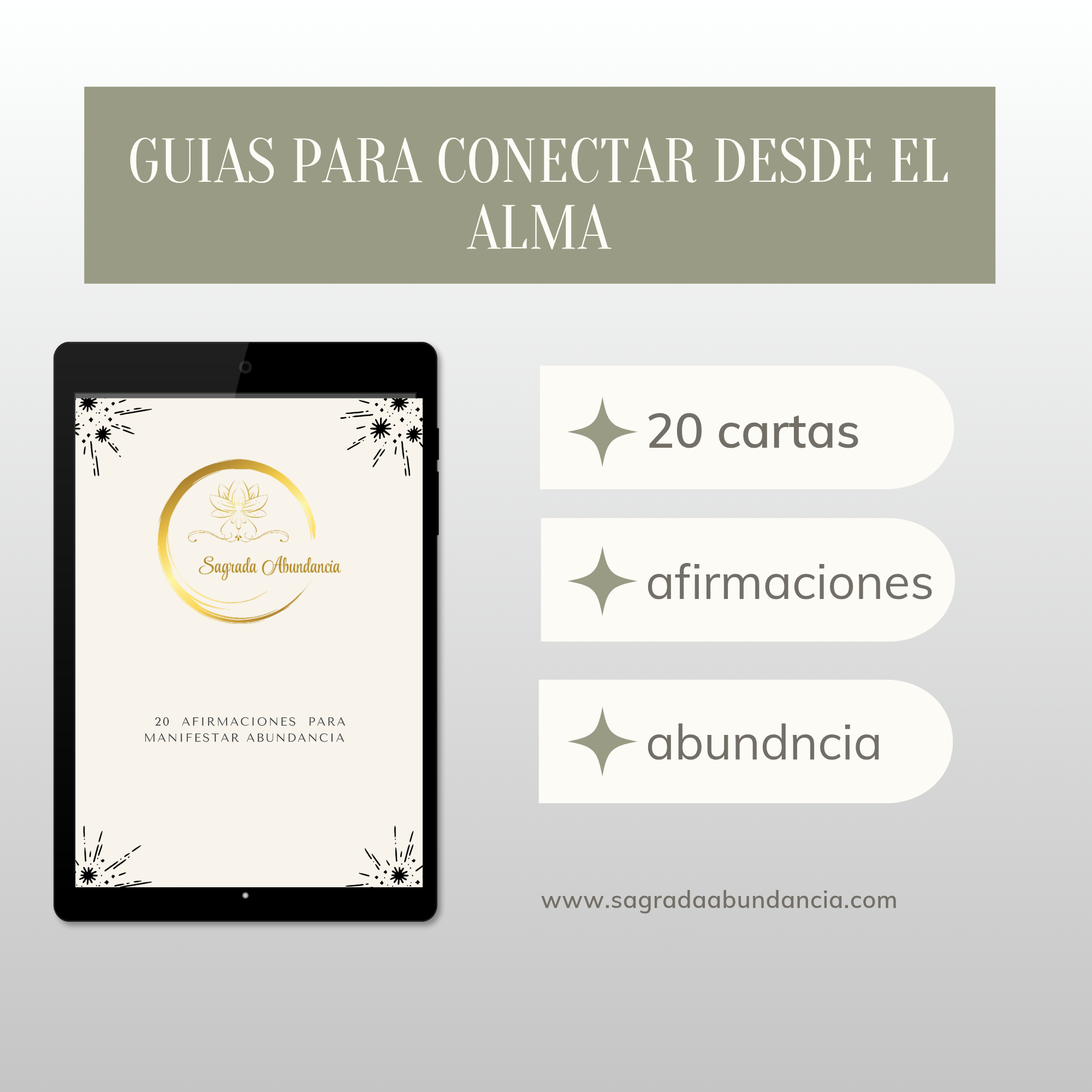 "Sagrada Abundancia Digital" | Ebooks de espiritualidad y manifestación